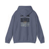 Las Vegas Fans Never Waver w Leopard Football Unisex Heavy Blend™ Hooded Sweatshirt - Cozy Oversized Style for Fans - Never Waver