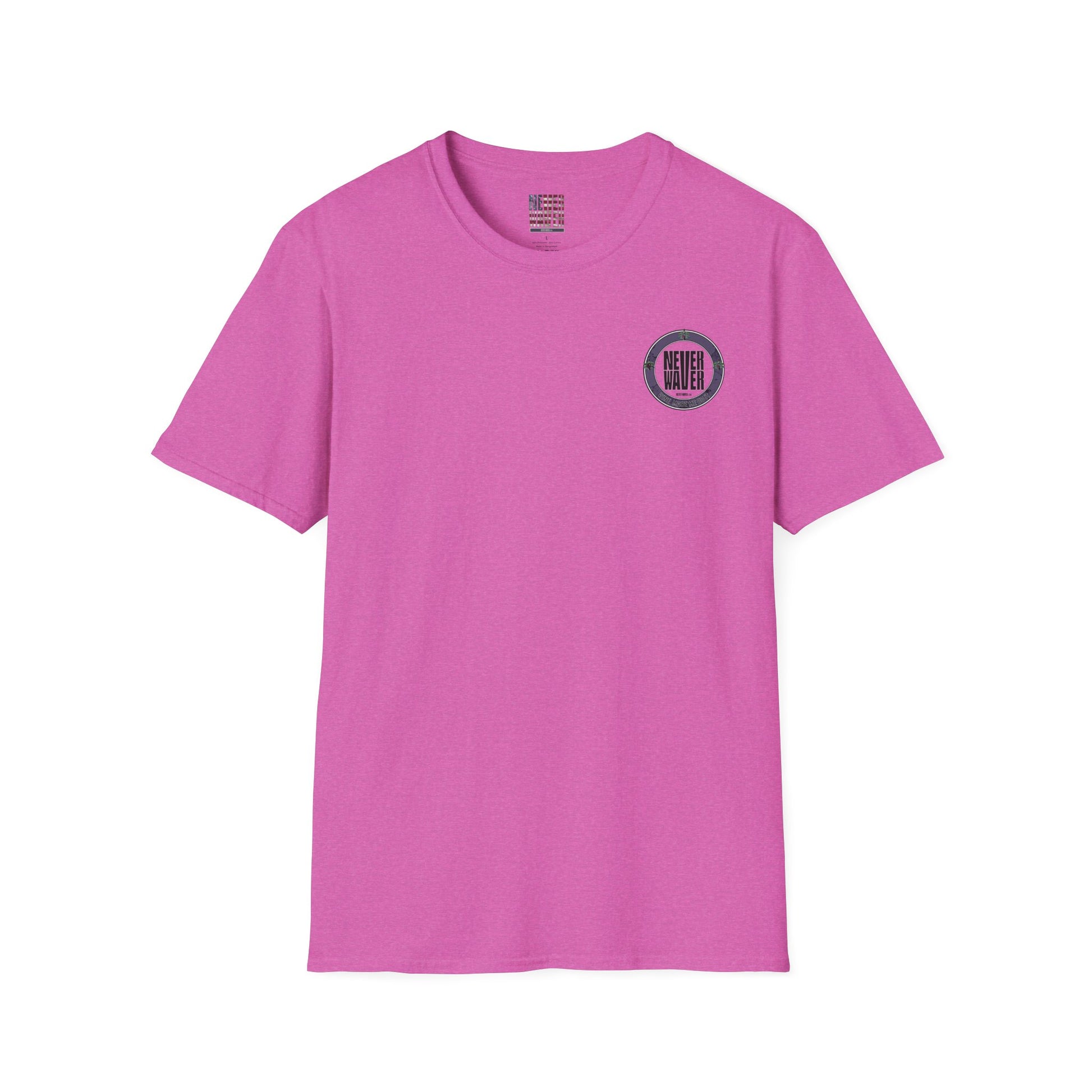 Never Waver Wine Made Me Do It Unisex Soft style T-Shirt - Never Waver