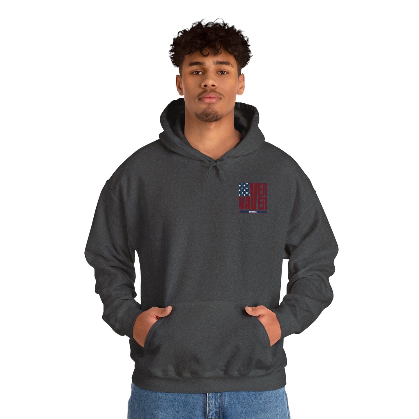 Never Waver Golf Hoodie - Unisex Heavy Blend™ Sweatshirt - Never Waver