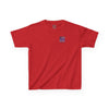 Never Waver Back The Blue  Kids Heavy Cotton™ Tee - Never Waver