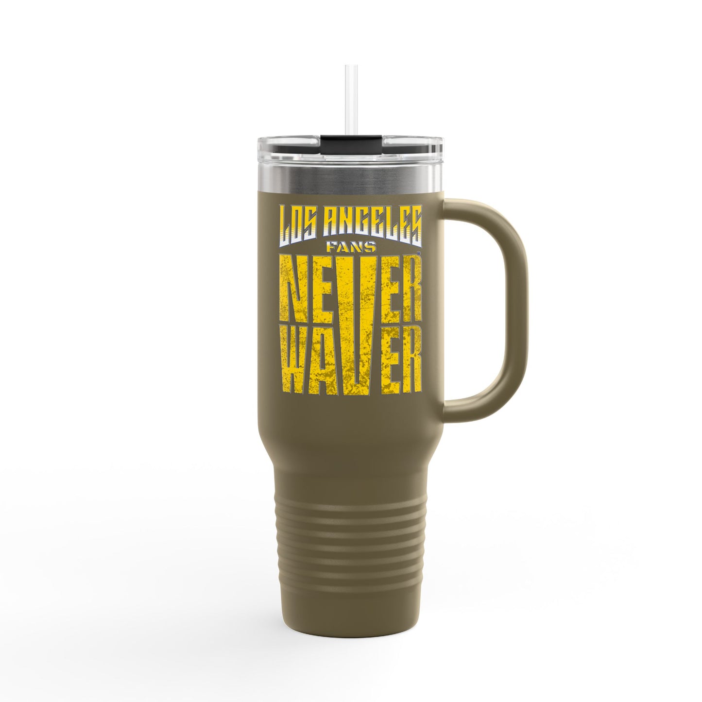 Los Angeles Fans Never Waver Travel Mug