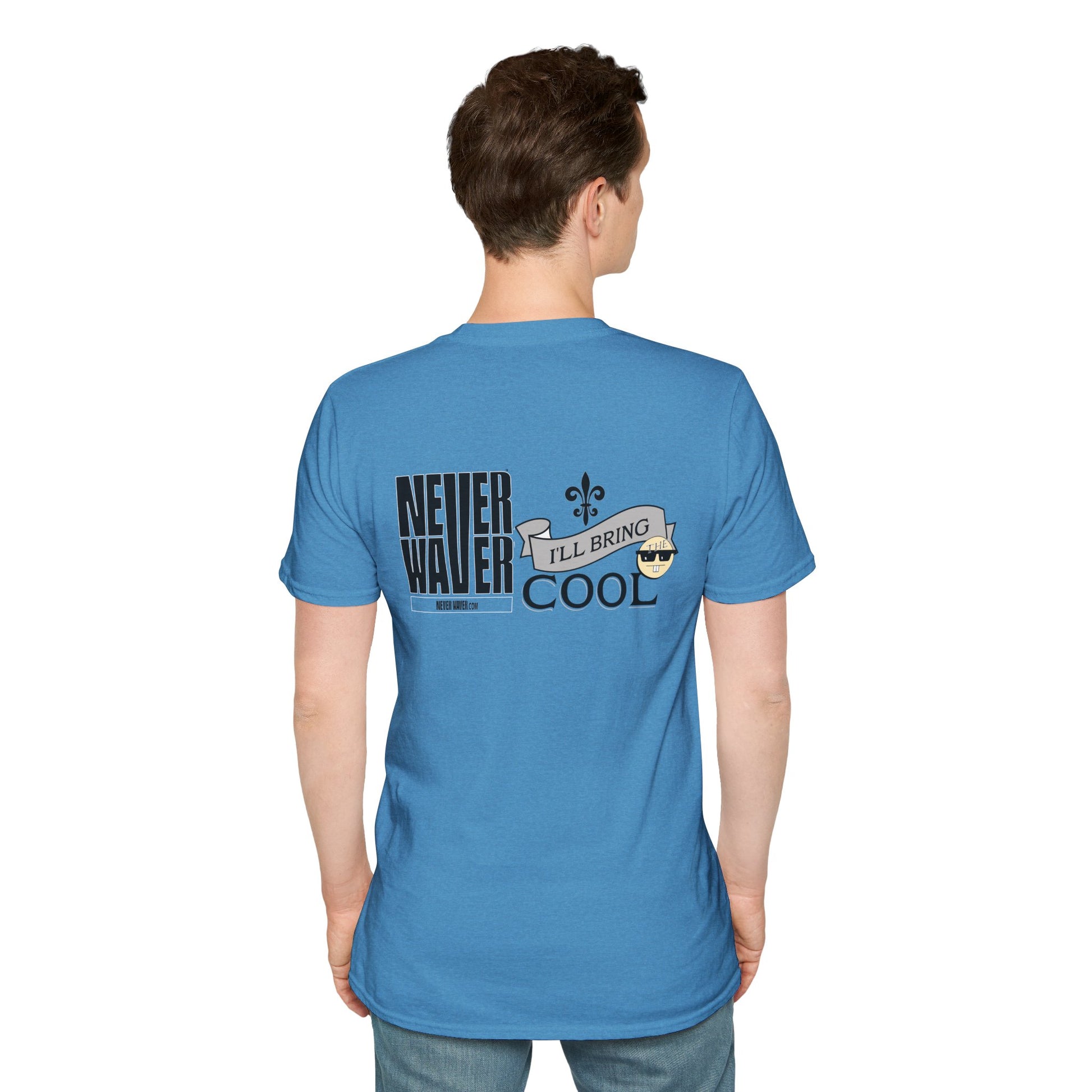 Never Waver I'll Bring TheCool Unisex Softstyle T-Shirt - Never Waver