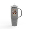 Never Waver Just A Mom Trying Not to Raise A&&holes Insulated Travel Mug - Never Waver