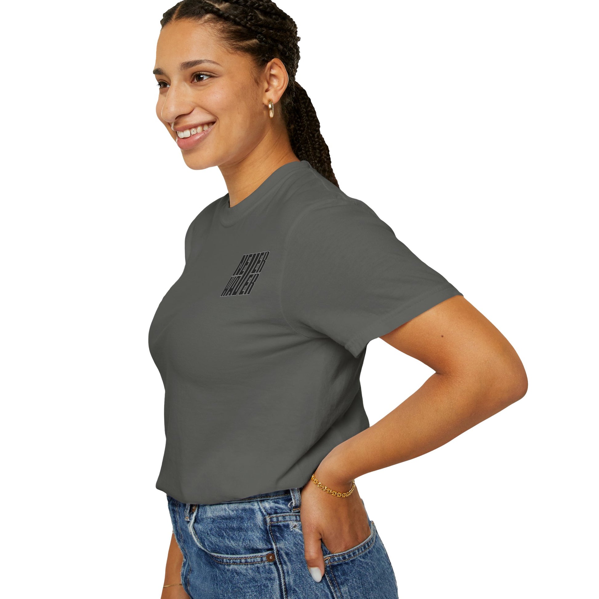 Unisex Garment-Dyed T-Shirt - 'Never Waver Mamacita Needs a Margarita' Design - Never Waver