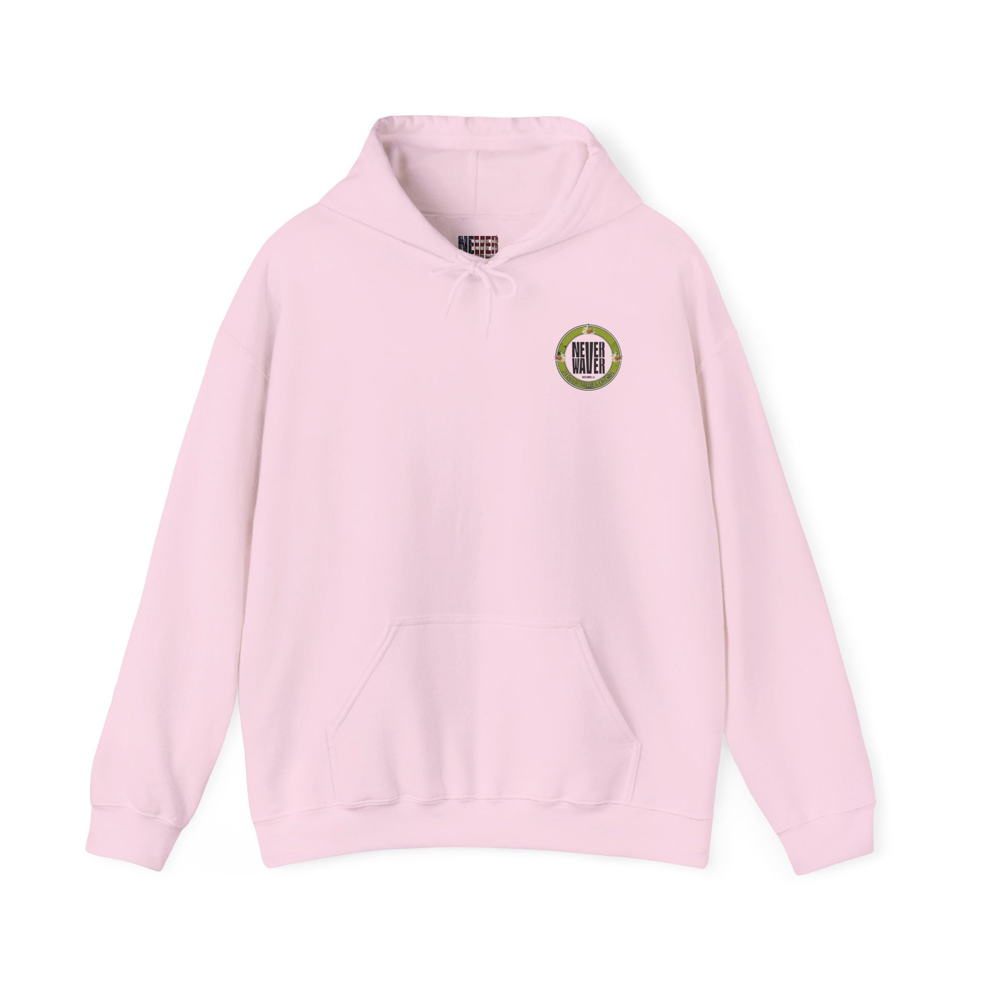 Eco-Friendly Unisex Hoodie: "Never Waver Tequila, Tacos, And Friends" - Never Waver