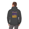 Minnesota Fans Never Waver w Leopard Football Unisex Heavy Blend™ Hooded Sweatshirt - Never Waver Design - Never Waver