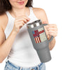 Never Waver Husband Daddy Protector Hero Insulated Travel Mug, 40oz - Never Waver