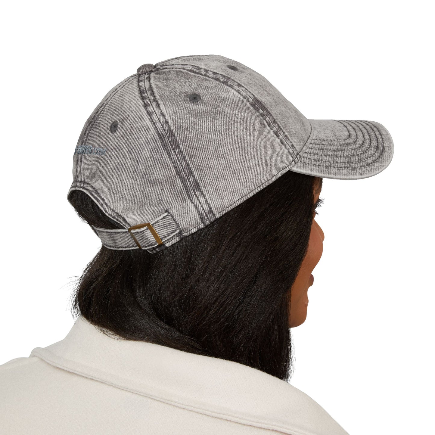 Vintage Embroidered Cap - 'Never Waver' Hat for Trendsetters
