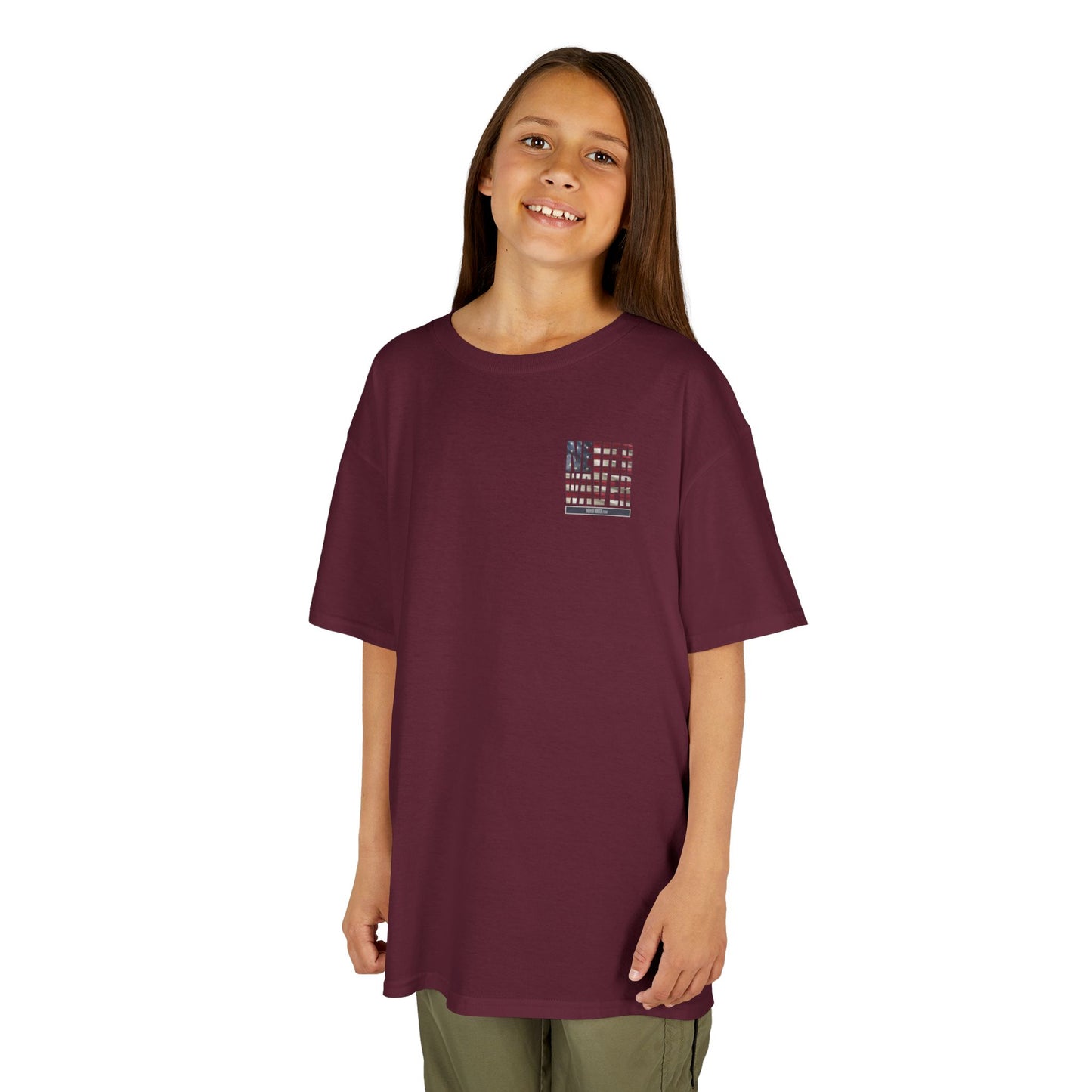 America Never Waver Kids Heavy Cotton™ Tee - Never Waver