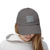 Unisex Distressed Cap - 'Never Waver' Casual Hat for Everyday Style