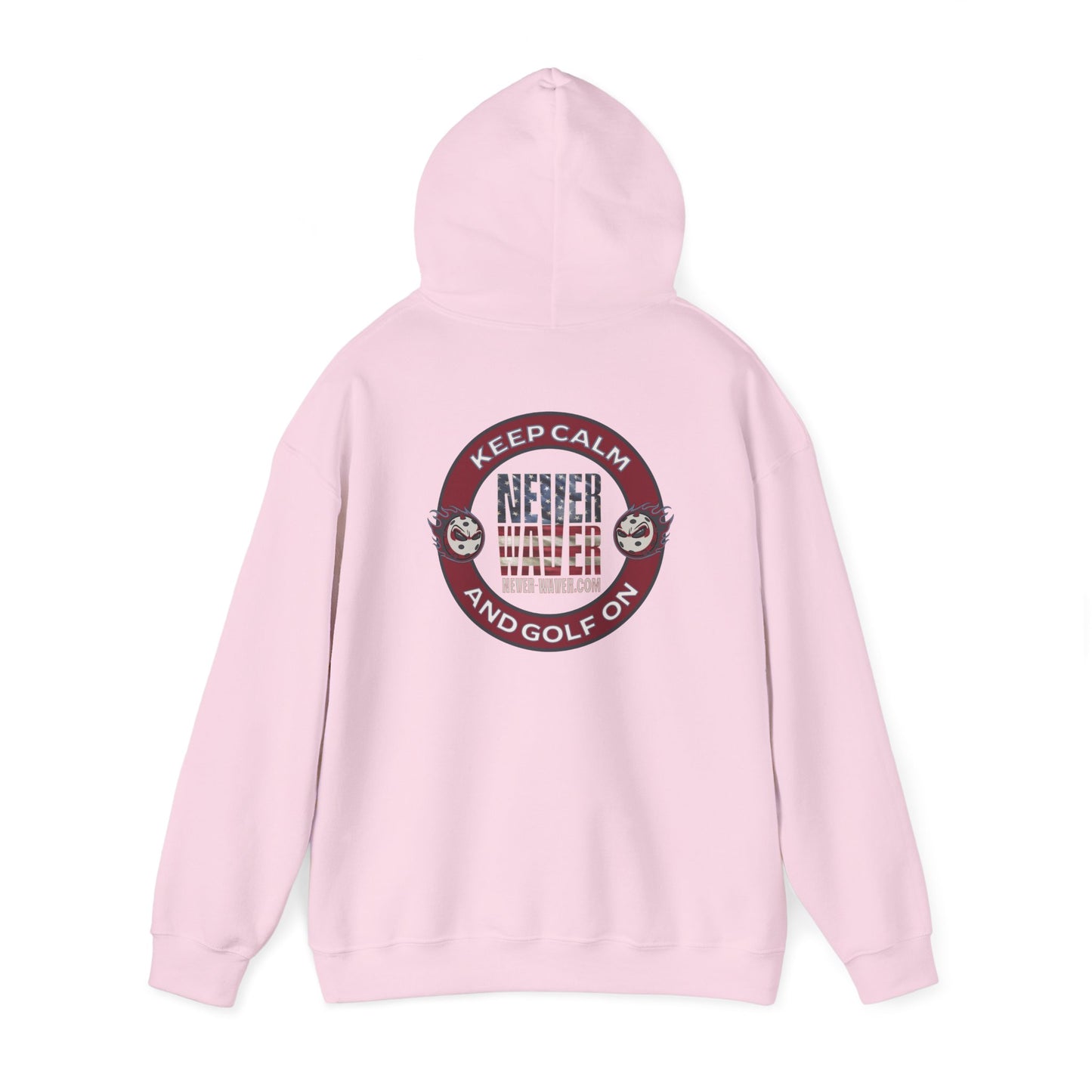 Never Waver Golf Hoodie - Unisex Heavy Blend™ Sweatshirt - Never Waver