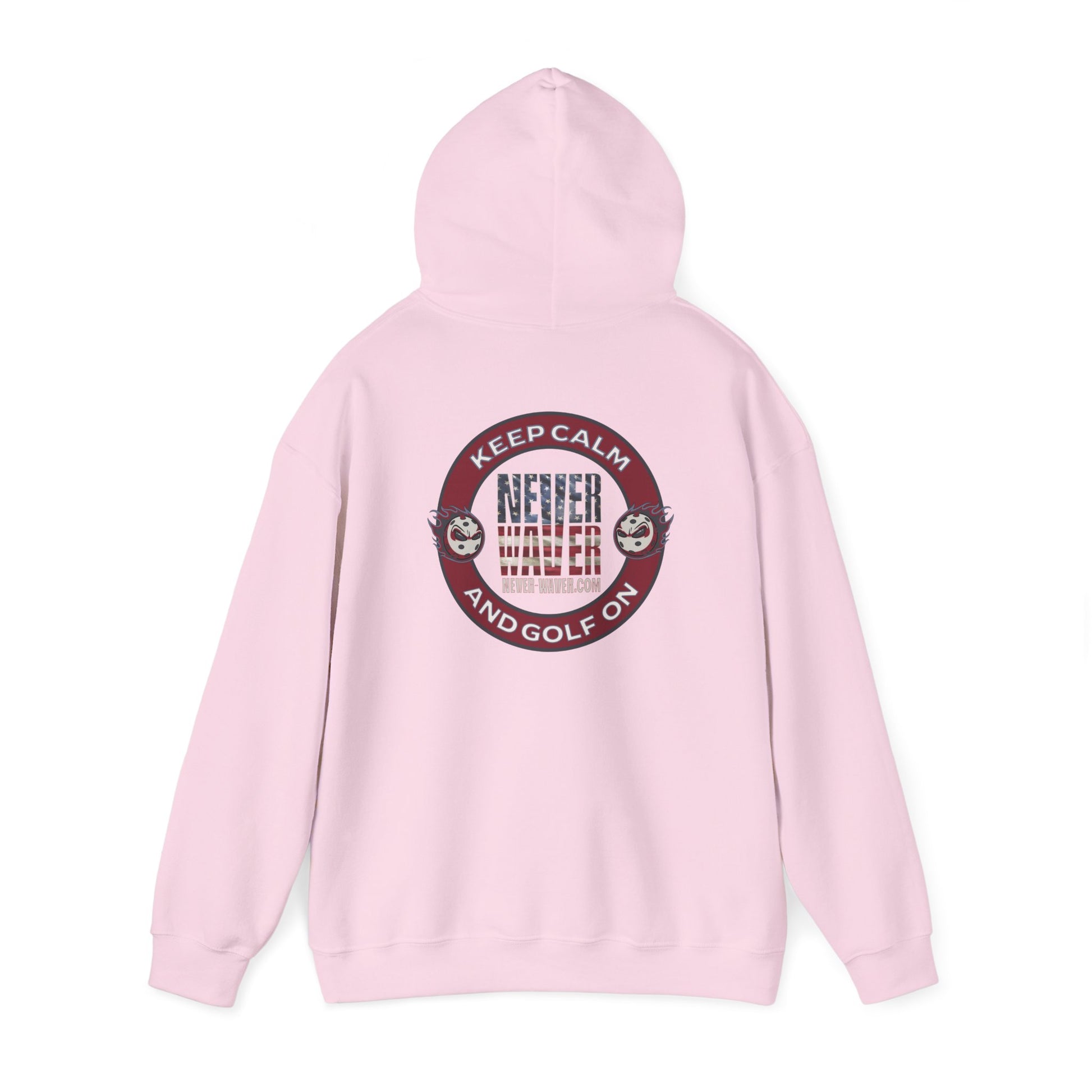 Never Waver Golf Hoodie - Unisex Heavy Blend™ Sweatshirt - Never Waver