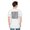 Never Waver” Jesus a bold, eye-catching design that reflects a steadfast faith and confidence in Christ. Unisex Soft style T-Shirt - Never Waver