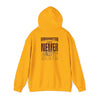 Unisex Heavy Blend™ Hooded Sweatshirt - Washington Fans Never Waver W Leopard Football- Perfect for Sports Fans - Never Waver