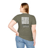 Never Waver” Jesus a bold, eye-catching design that reflects a steadfast faith and confidence in Christ.  Unisex Soft style T-Shirt