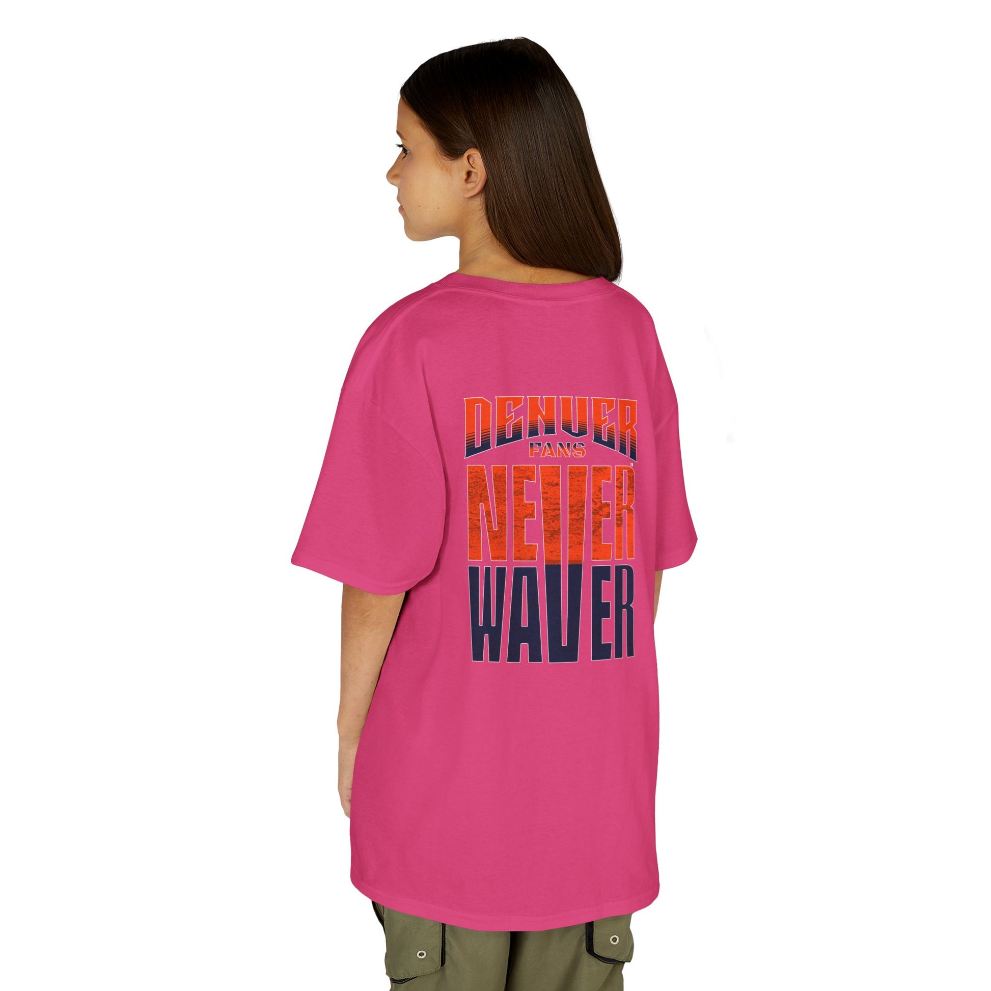 Denver Fans Never Waver Kids Heavy Cotton™ Tee - Never Waver