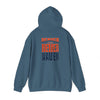 Unisex Heavy Blend™ Hooded Sweatshirt - 'Denver Fans Never Waver' Motivational Design - Never Waver