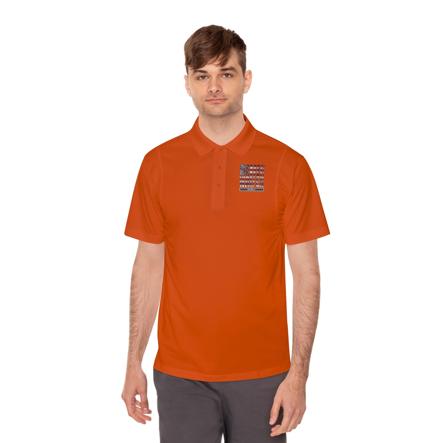 Never Waver Men's Sport Polo Shirt - Never Waver