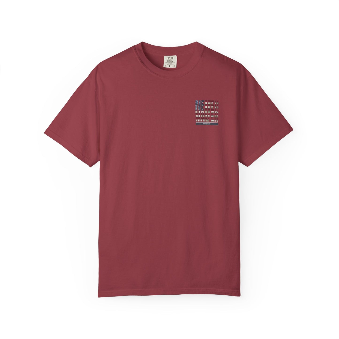 Unisex Garment-Dyed T-Shirt - "Never Waver Remember Who The F@{k You Are " - Never Waver