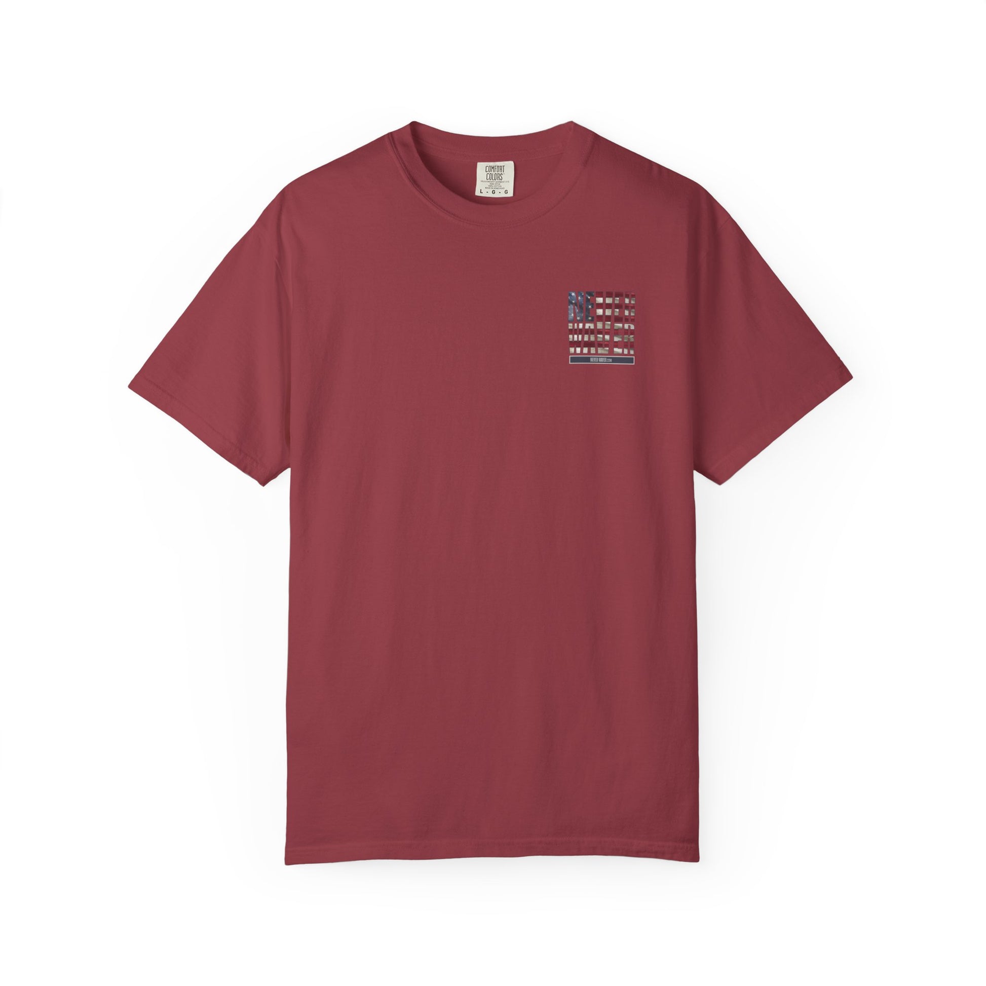 Unisex Garment-Dyed T-Shirt - "Never Waver Remember Who The F@{k You Are " - Never Waver