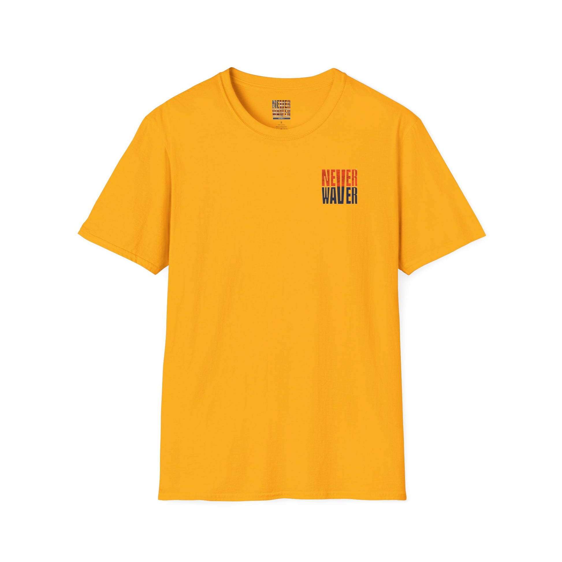 Denver Fans Never Waver Unisex Softstyle T-Shirt - Never Waver