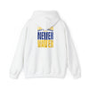 Inspired Unisex Heavy Blend™ Hooded Sweatshirt -Los Angeles Fans NEVER WAVER Graphic - Never Waver