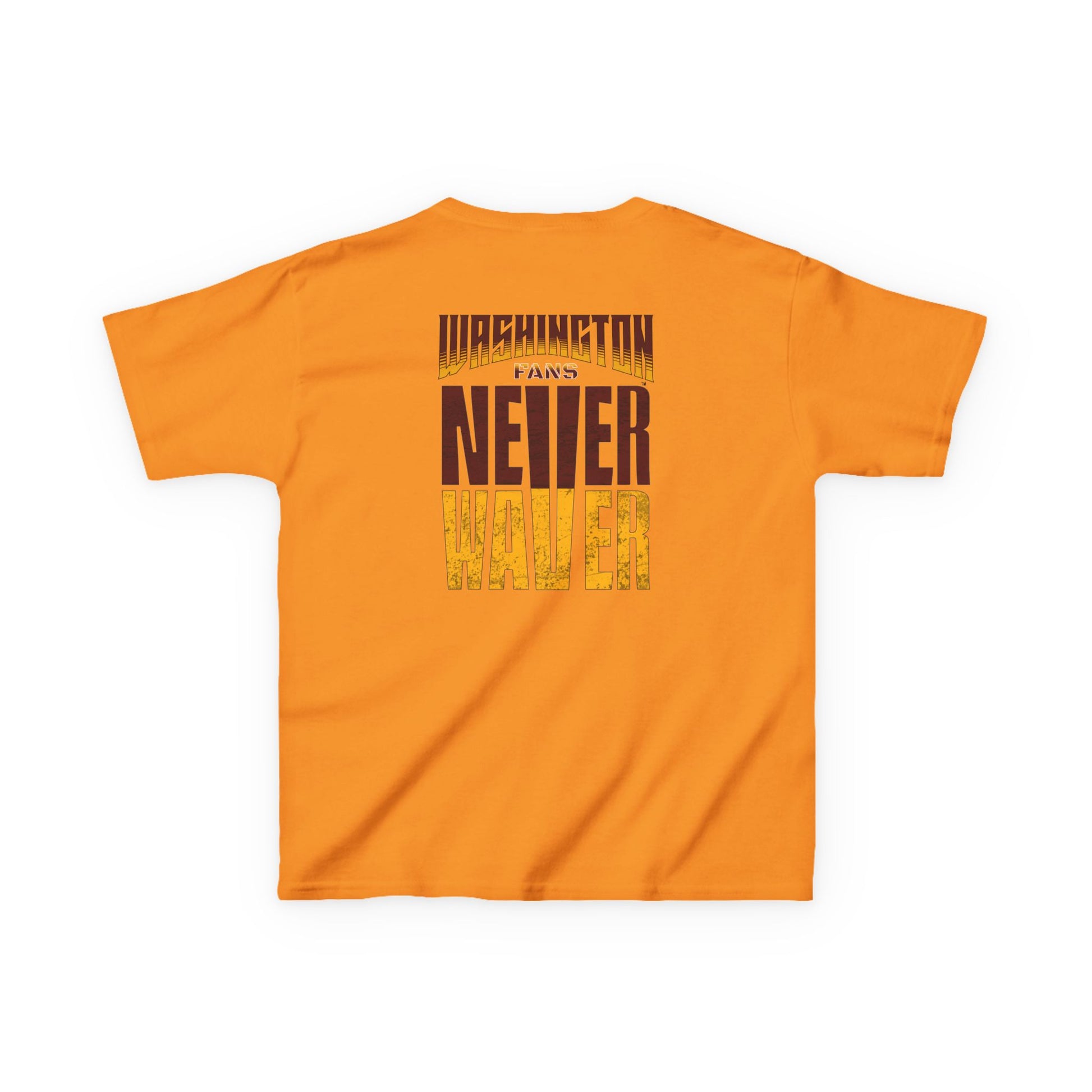 Washington Fans Never Waver Kids Heavy Cotton™ Tee - Never Waver
