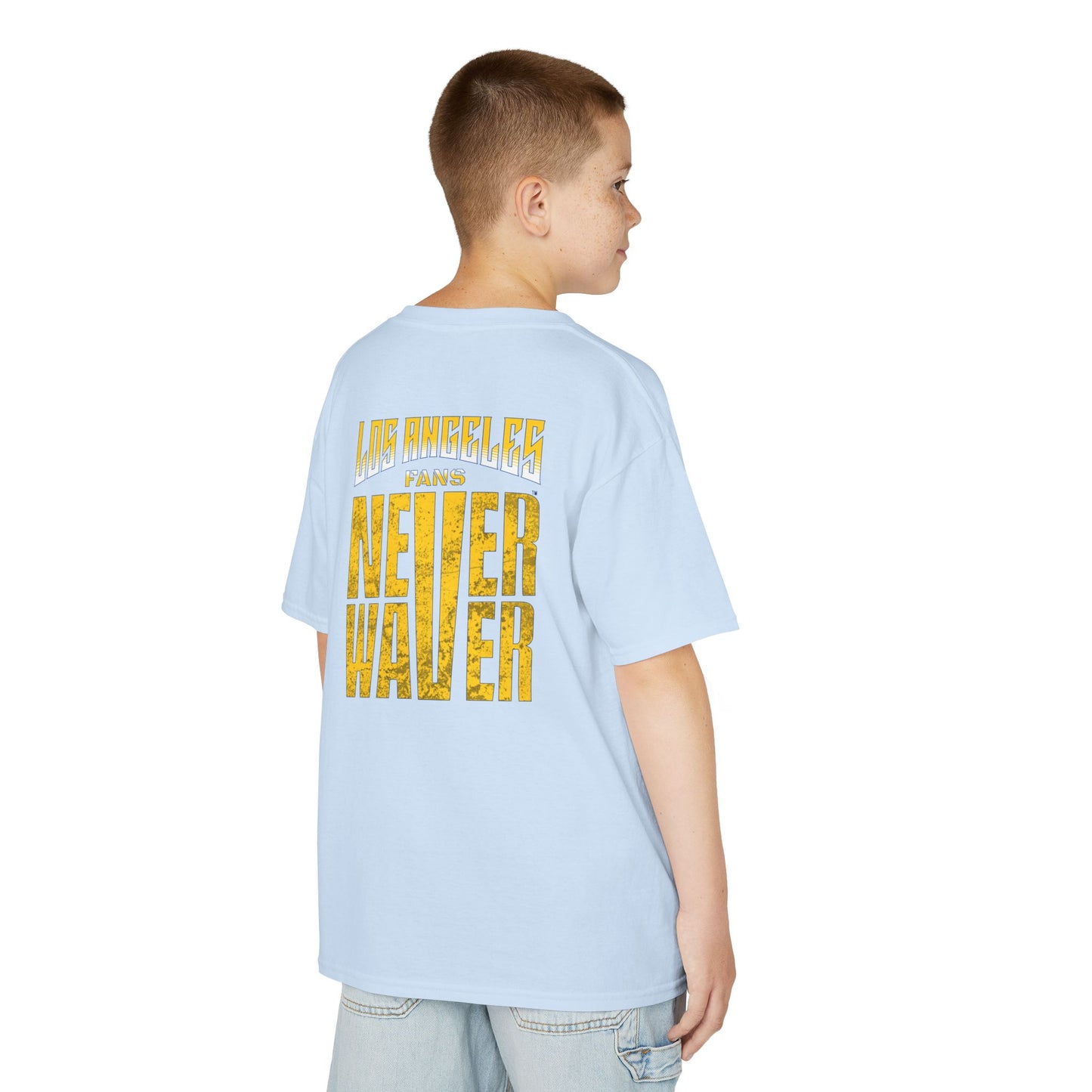 Los Angeles  Fans Never Waver Kids Heavy Cotton™ Tee