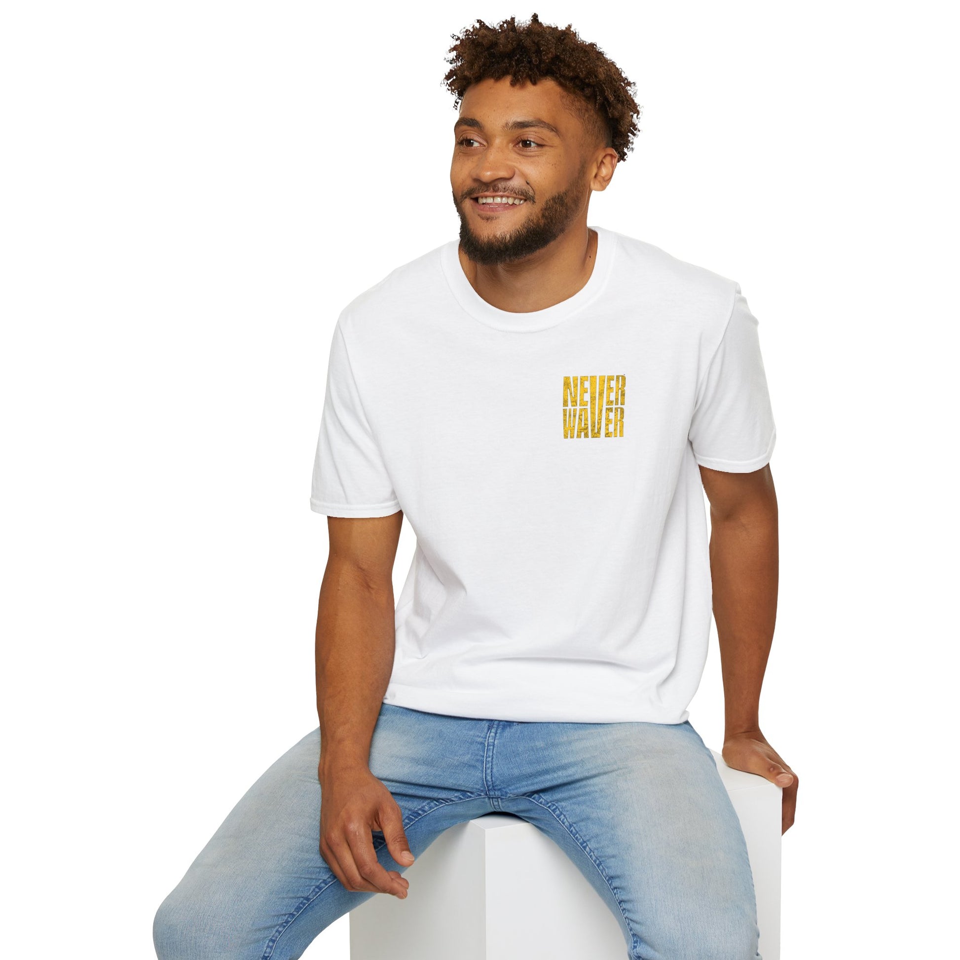 Los Angeles Fans Never Waver Unisex Softstyle T-Shirt - Never Waver