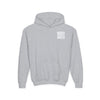 Youth Jesus Hoodie - "Never Waver” Jesus bold, eye-catching design that reflects a steadfast faith and confidence in Christ. " Sweatshirt for Young Jesus Lovers - Never Waver
