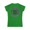 Never Waver Save Water Drink Wine Women's Soft Style Tee - - Never Waver