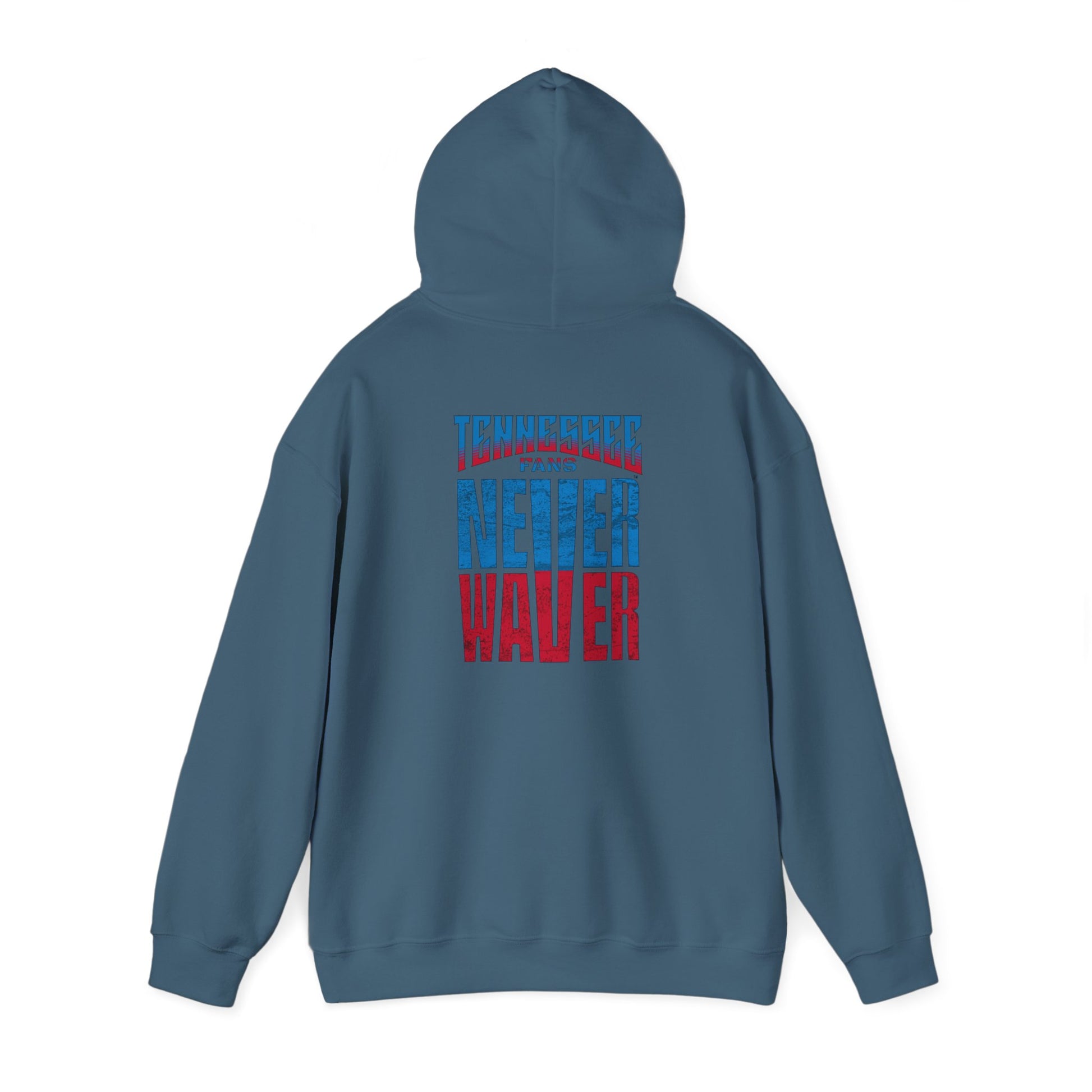Tennessee Fans Never Waver Unisex Heavy Blend™ Hooded Sweatshirt – Casual Comfort for All Occasions - Never Waver