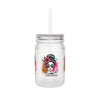 Never Waver  I'm that Mom Sorry Not Sorry Jar with Straw - Perfect Gift for Mother's Day or Independence Day - Never Waver