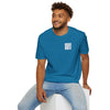 Never Waver” Jesus a bold, eye-catching design that reflects a steadfast faith and confidence in Christ.  Unisex Soft style T-Shirt
