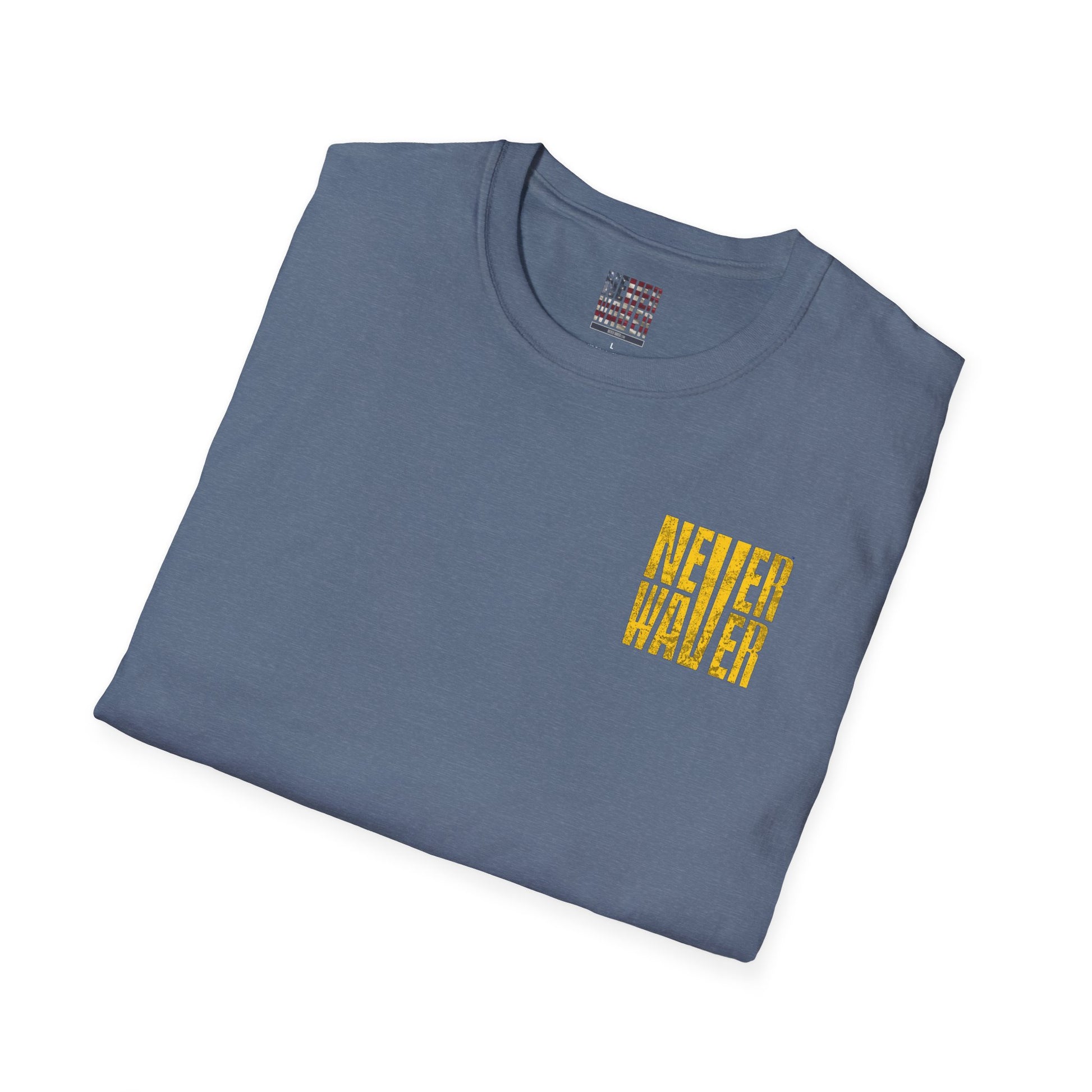 Los Angeles Fans Never Waver Unisex Softstyle T-Shirt - Never Waver