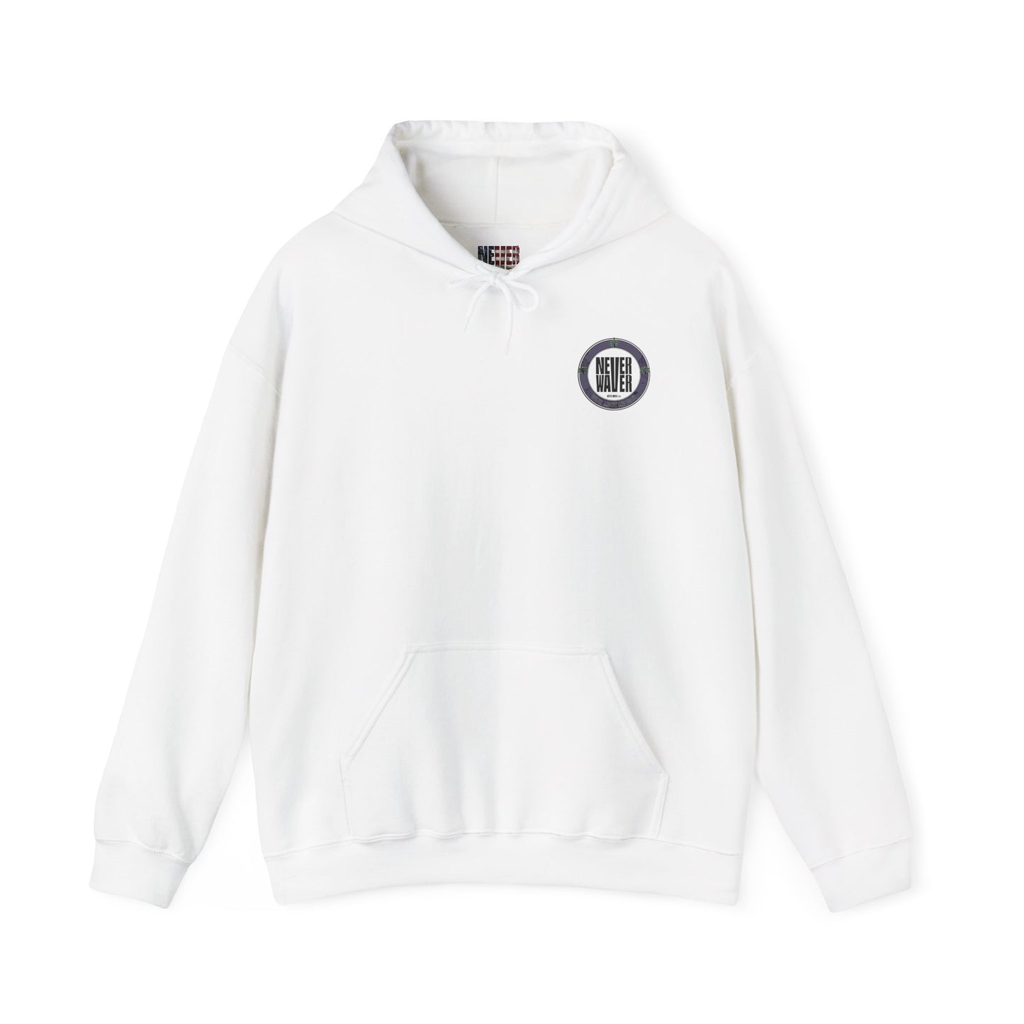 Eco-Friendly Unisex Hoodie: "Never Waver Wine Made Me Do It " - Never Waver