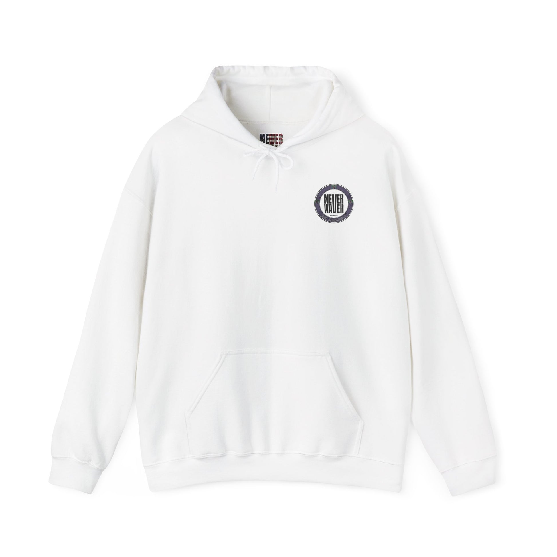 Eco-Friendly Unisex Hoodie: "Never Waver Wine Made Me Do It " - Never Waver