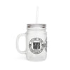 It's Fine , I'm Fine Never Waver Everything Is Fine Jar with Straw - Perfect Gift for Mother's Day or Independence Day - Never Waver