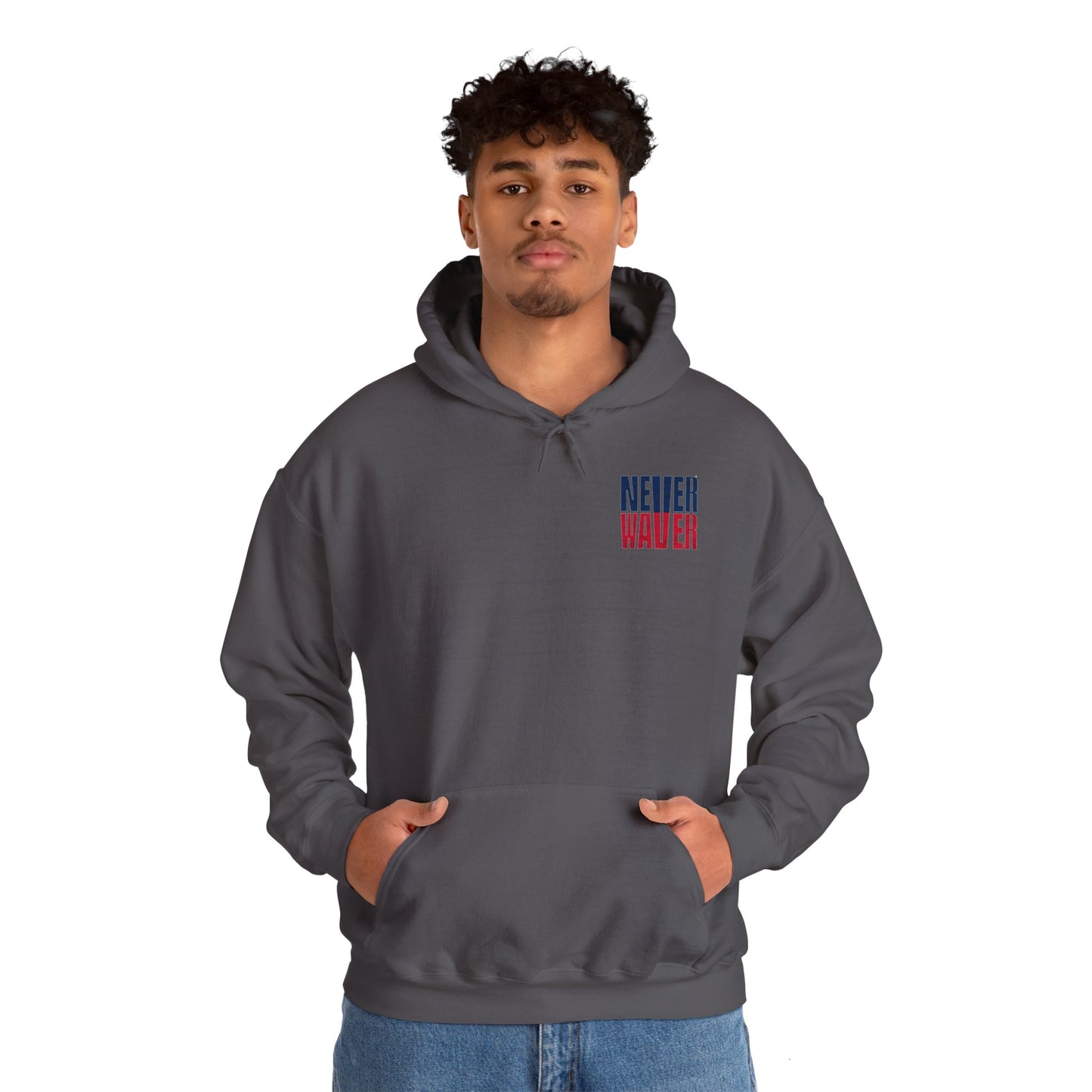 New England Fans Never Waver Heavy Blend Hoodie - Never Waver