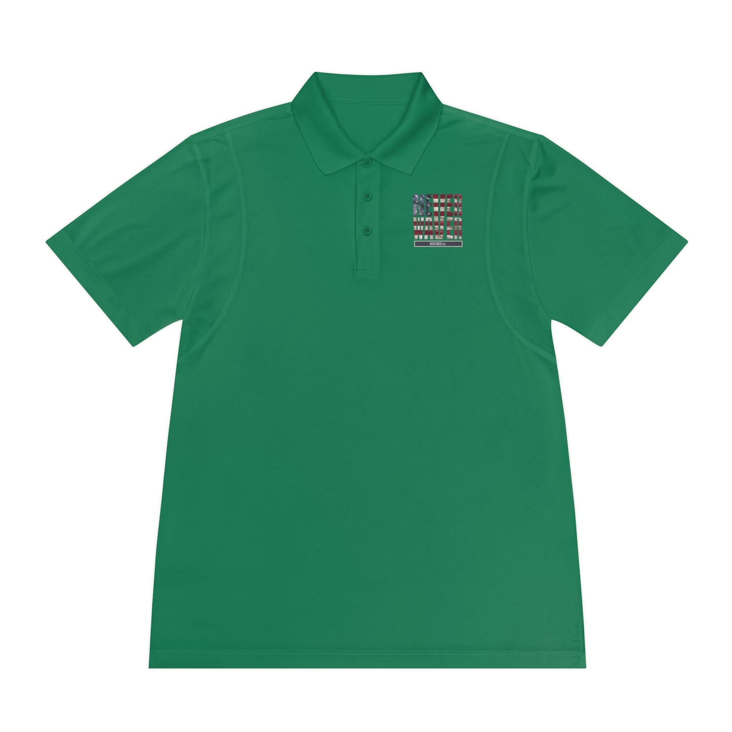 Never Waver Men's Sport Polo Shirt - Never Waver