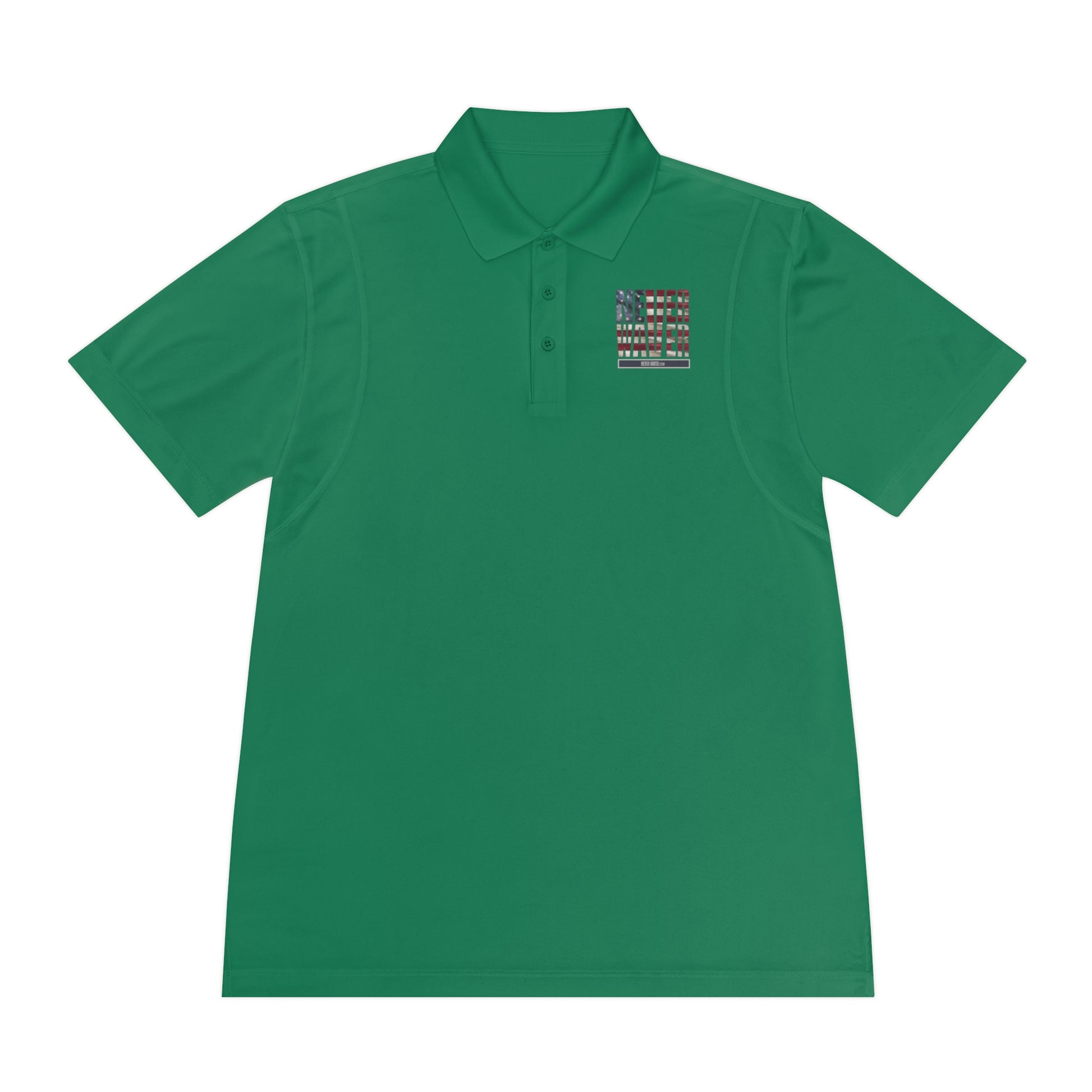Never Waver Men's Sport Polo Shirt - Never Waver