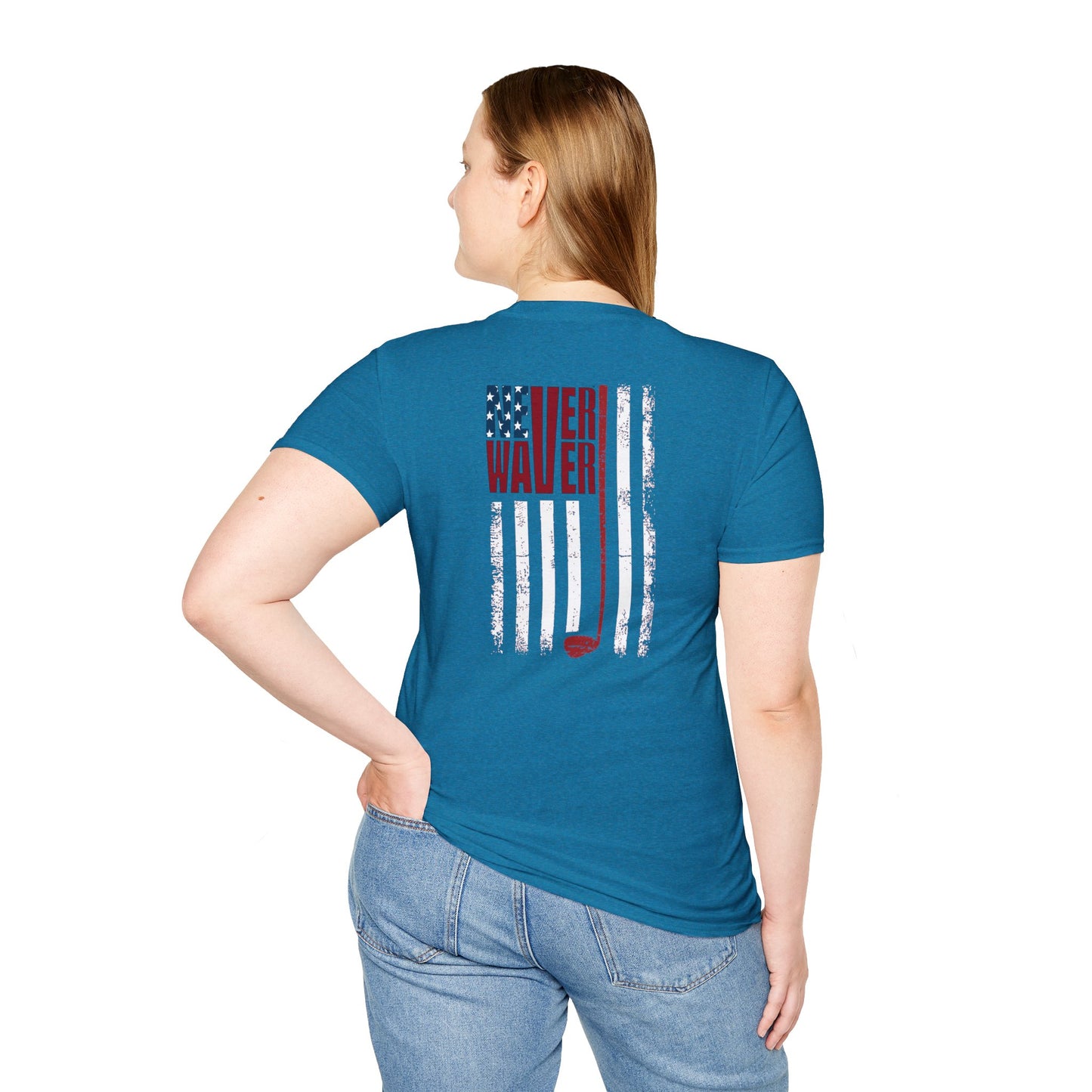 Never Waver Golf Unisex Soft style T-Shirt - Never Waver
