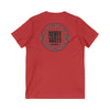 It's Fine , I'm Fine Never Waver Everything Is Fine V-Neck Tee for Moms - Patriotic Short Sleeve Shirt - Never Waver