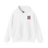 Unisex Heavy Blend™ Hooded Sweatshirt - Never Waver Crew with  American Flag Design - Never Waver