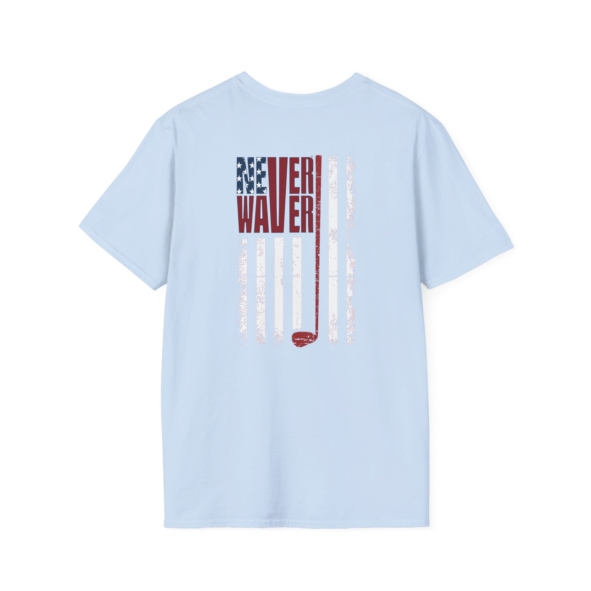 Never Waver Golf Unisex Soft style T-Shirt - Never Waver