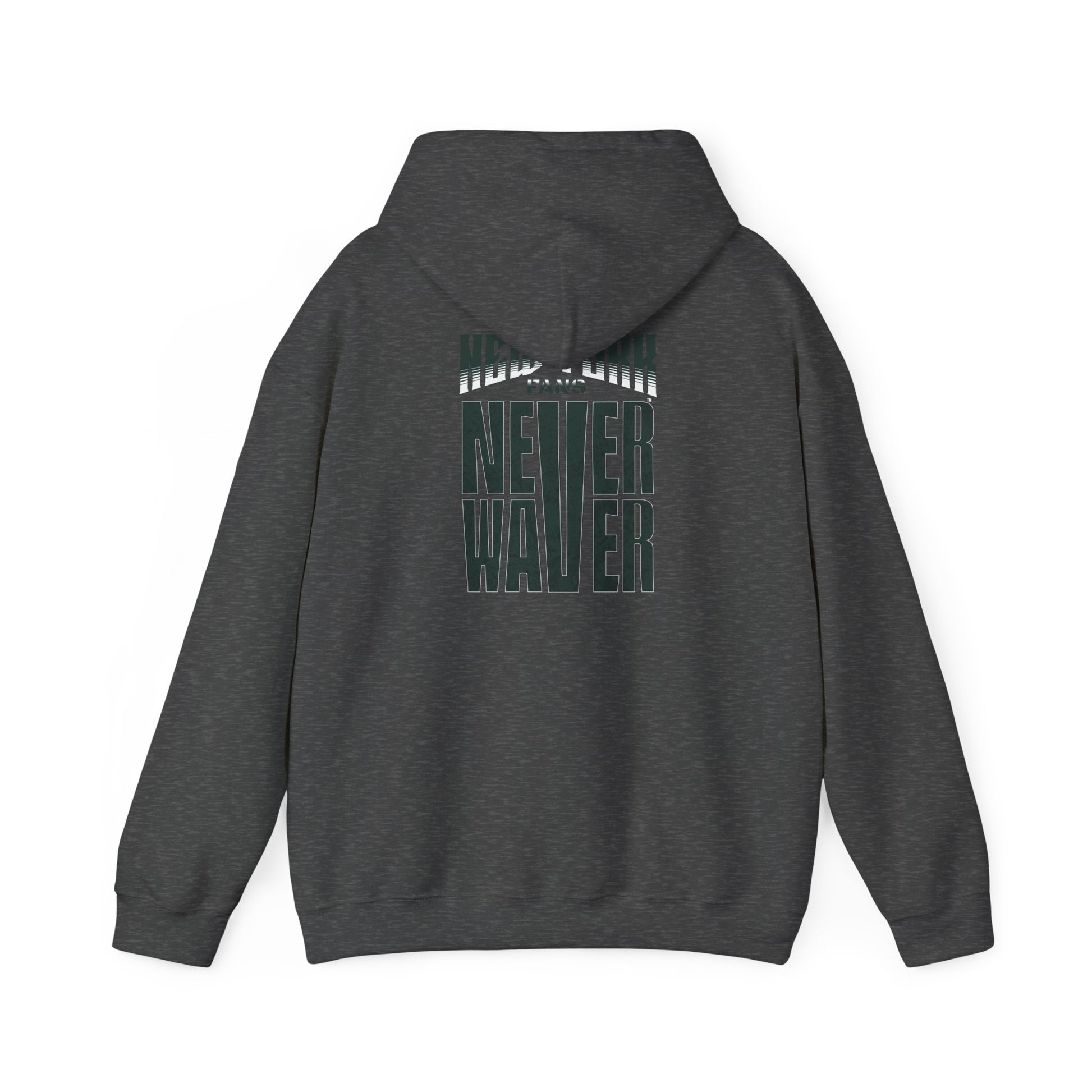 New York Fans Never Waver Unisex Heavy Blend™ Hooded Sweatshirt - Comfort and Style for Everyday Wear - Never Waver
