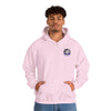 Never Waver Always Back the Blue Hooded Sweatshirt - Unisex Heavy Blend™ - Never Waver
