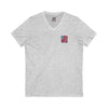 Unisex V-Neck Tee - Never Waver Be Red White and A little Bougie T-Shirt - Never Waver