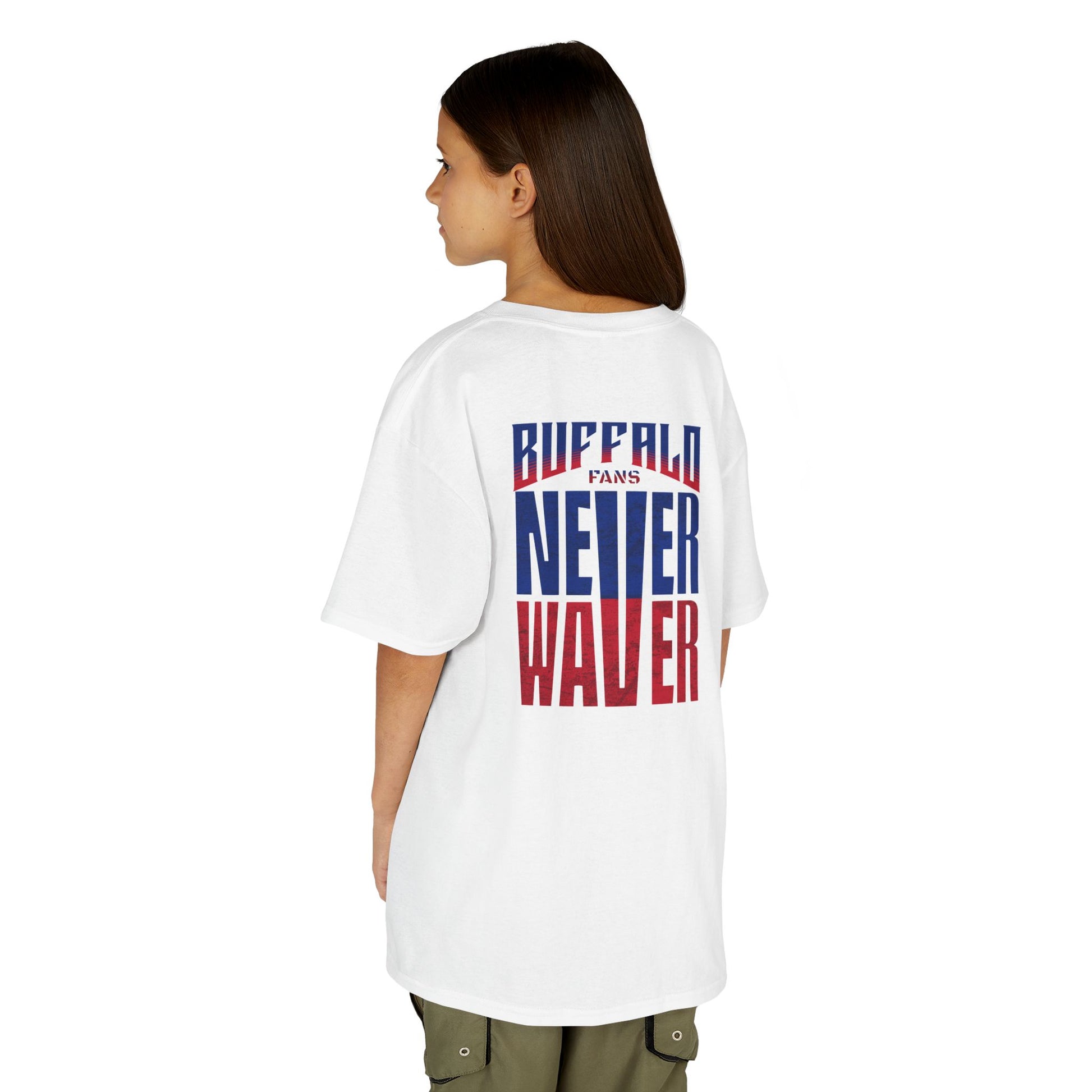 Buffalo Fans Never Waver Kids Heavy Cotton™ Tee - Never Waver