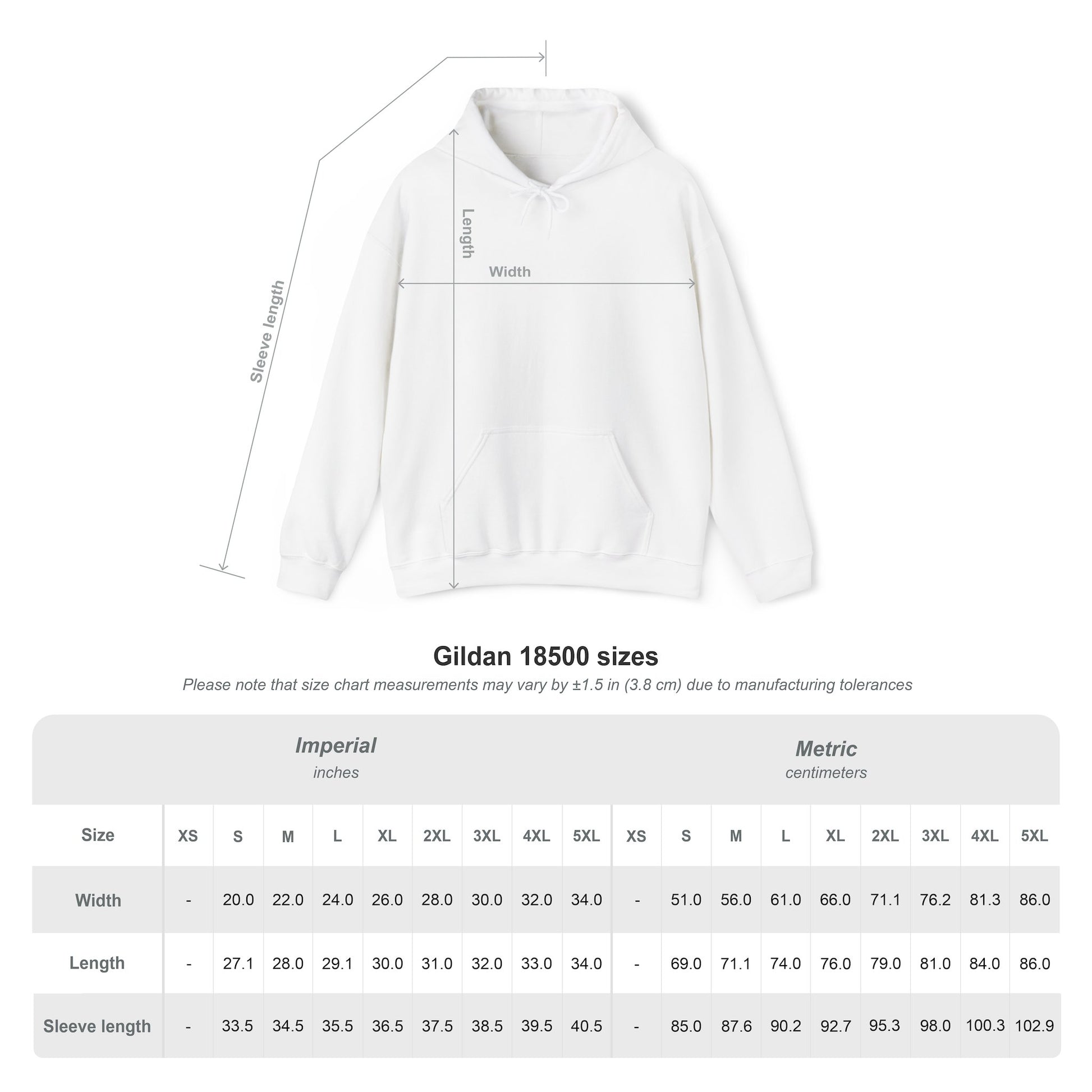 Never Waver Always Back the Blue Hooded Sweatshirt - Unisex Heavy Blend™ - Never Waver